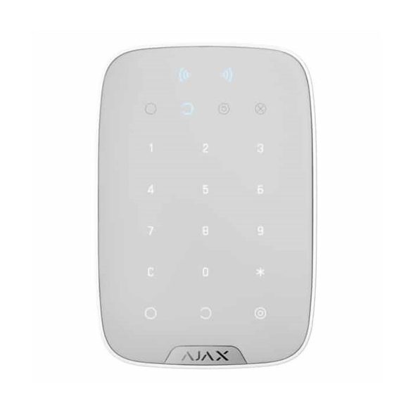 Ajax-keypad-plus-wh Ajax KEYPAD PLUS-WHITE kezelő Keypad Plus WH beépített kártyaolvasóval