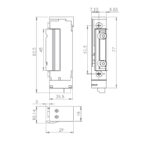 DORCAS-99-2-NDF-412-PRE mágneszár