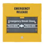 CPK-860B kézi jelzésadó, betörhető üveglapos sárga vésznyitó