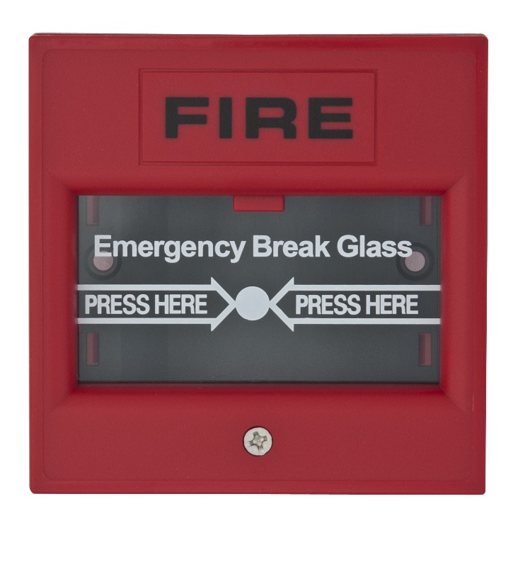 cpk860c-kezi-jelzesado-vesznyito CPK-860C kézi jelzésadó, betörhető üveges, piros - tűzjelző rendszerekhez