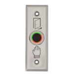 ISK-801C nyomógomb, infravörös érzékelővel ajtónyitó gomb, ISK-801C közelítés érzékeny kapcsoló