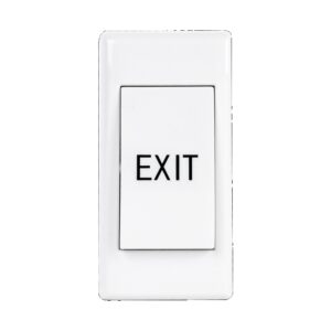 PE9D nyomógomb, falon kívüli kapcsoló "EXIT" felirattal