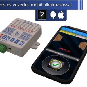 Securecom Door Master 300 WIFI és Bluetooth kapunyitó kommunikátor, ügyfél értesítés