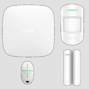 AJAX STARTERKIT-WHITE vezeték nélküli riasztó szett, Starter Kit WH kezdőcsomag