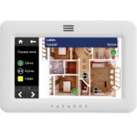 Paradox TM50 kezelő, Paradox kezelők, Paradox TM50W érintőképernyős kezelő fehér