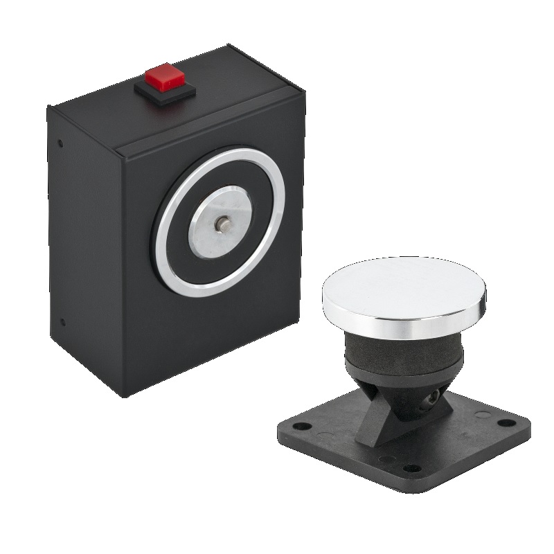 ym-604-tartomagnes YD-604 tartómágnes, ajtótartó mágnes tűzgátló ajtók nyitva tartására