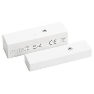 Satel S-4 nyitásérzékelő, felületre szerelhető, SA-S-4 Reed sorkapcsos bekötés, kapcsolási távolság 20mm