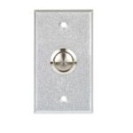 PBK-800A ZOA-017 nyomógomb, Süllyesztett alumínium ajtónyitó gomb