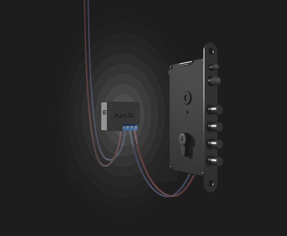 ajax zár vezérlés