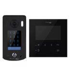 Futura Digital VFK-471-S fekete érintőgombos kaputelefon, fekete beltéri