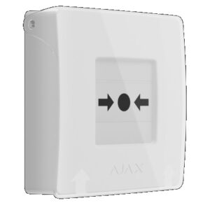Ajax MANUAL-CALL-POINT-YELLOW Wireless vezeték nélküli kézi jelzésadó; fehér ManualCallPoint