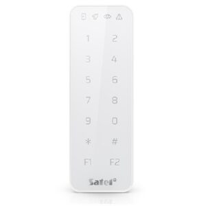 SATEL SO-MF5-W multifunkciós kezelő kártyaolvasóval, fehér