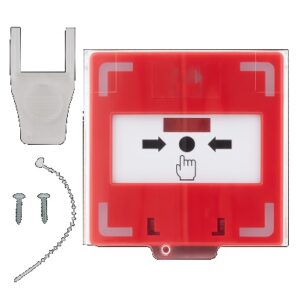 SCP-110-rd - Benyomható műanyag lapú kézi jelzésadó