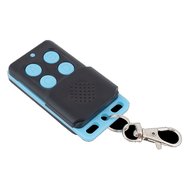 tdq-rc-4-gombos-fix-kodos-taviranyito-vedofedellel TDQ-RC 4 gombos távirányító, TYWRA-RF okos reléhez és RF vevőkhöz