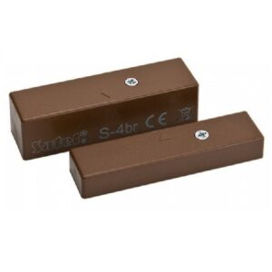 Satel S-4 BR nyitásérzékelő, felületre csavarozható, szabotázsvédett, barna