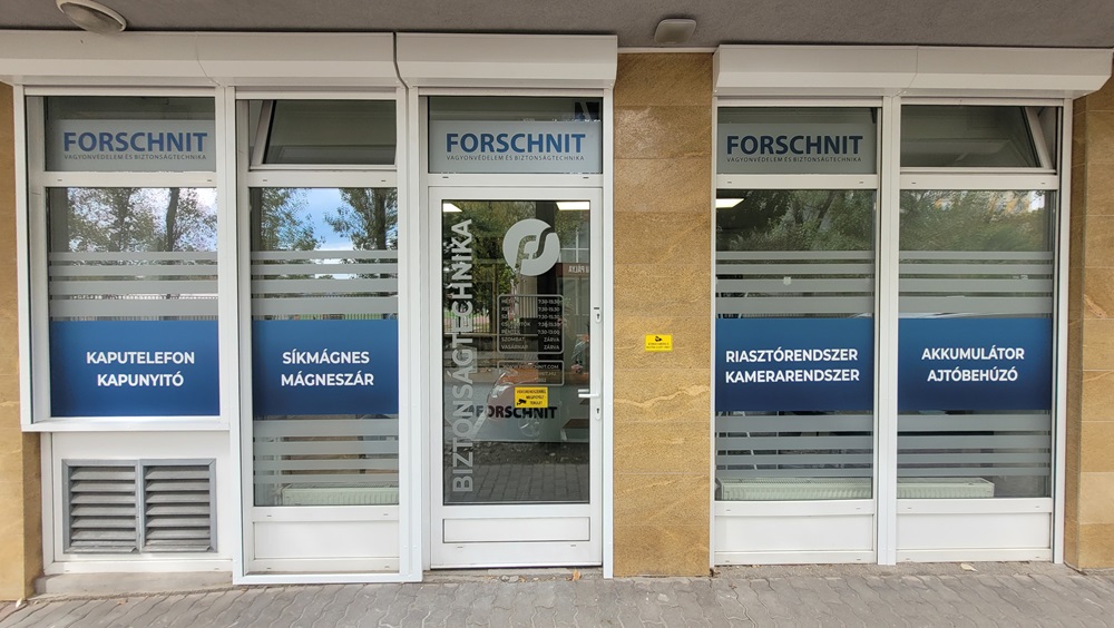 Forschnit biztonságtechnika szaküzlet