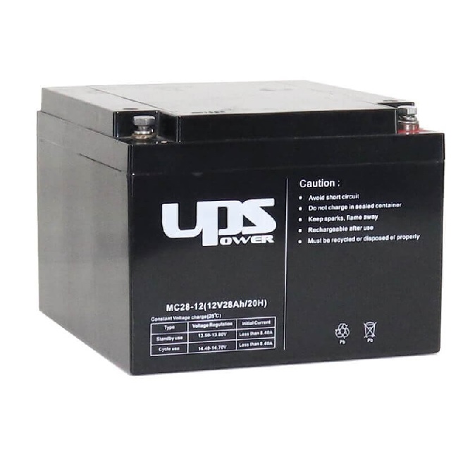 ups-12v-28ah-zseles-akkumulator-mc28-12 UPS 12V 28Ah akkumulátor, UPS MC28-12 akkumulátor riasztóba, UPS szünetmentes tápegység akkumulátor, 12V 28Ah akkumulátor, 27Ah akkumulátor, UPS akkumulátor