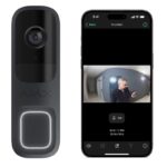 AJAX DOORBELL-WHITE vezeték nélküli WIFI video-kaputelefon; kültéri; WH fehér