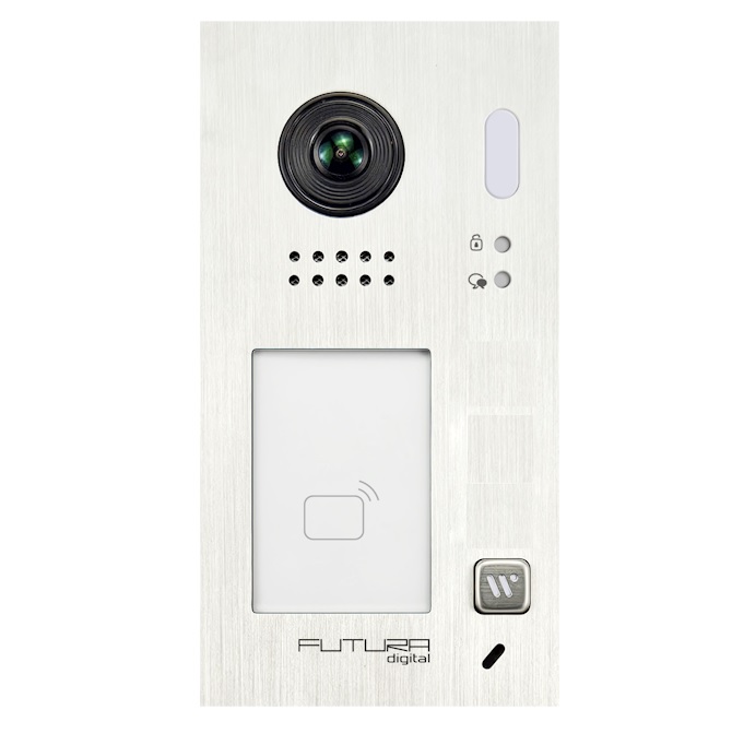 fdh-622-s1 Futura Digital FDH-622/S1 1 lakásos IP kaputelefon - 2 vezetékes kültéri kaputábla, Futura Digital 2 vezetékes IP kaputelefon