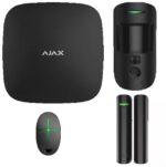 AJAX STARTERKIT-CAM-PLUS-BLACK riasztó szett kamerával, riasztóközpont kezdőcsomag
