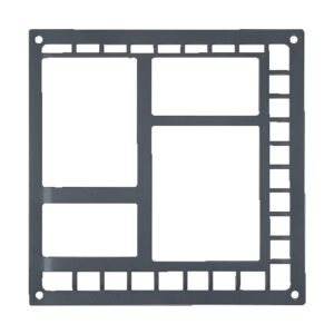 AM-RACS-A+ védőrács a CODEfon és DP Digital nagy névtábla rács