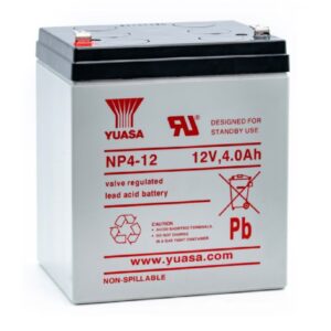 YUASA NP4-12 akkumulátor, YUASA 4Ah akkumulátor, Yuasa 12V 4Ah akkumulátor, YUASA NP 4-12 akkumulátor riasztóba, Yuasa riasztó akkumulátor, YUASA akkumulátor riasztóba