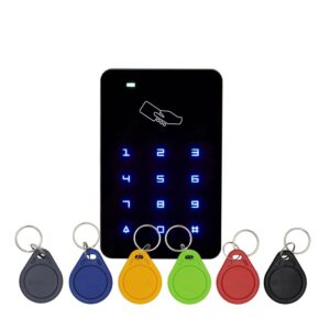 Control KIT-CON-T6.MF érintőgombos MIFARE beltéri RFID olvasó és kódzár 13,56MHz, beltéri számkódos beléptető