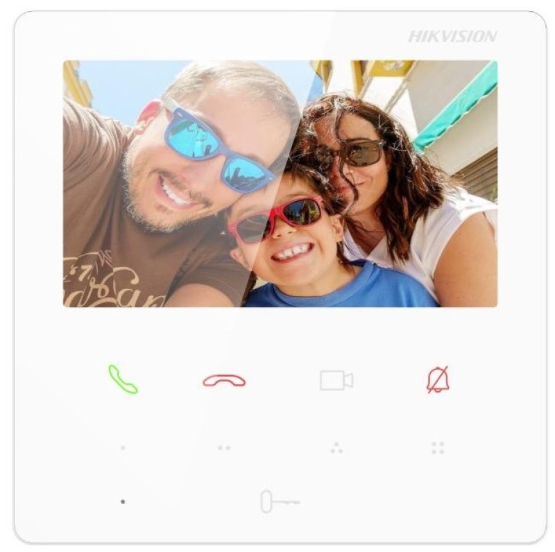 ds-kh6110-we1-white Hikvision DS-KH6110-WE1/White IP video-kaputelefon beltéri egység