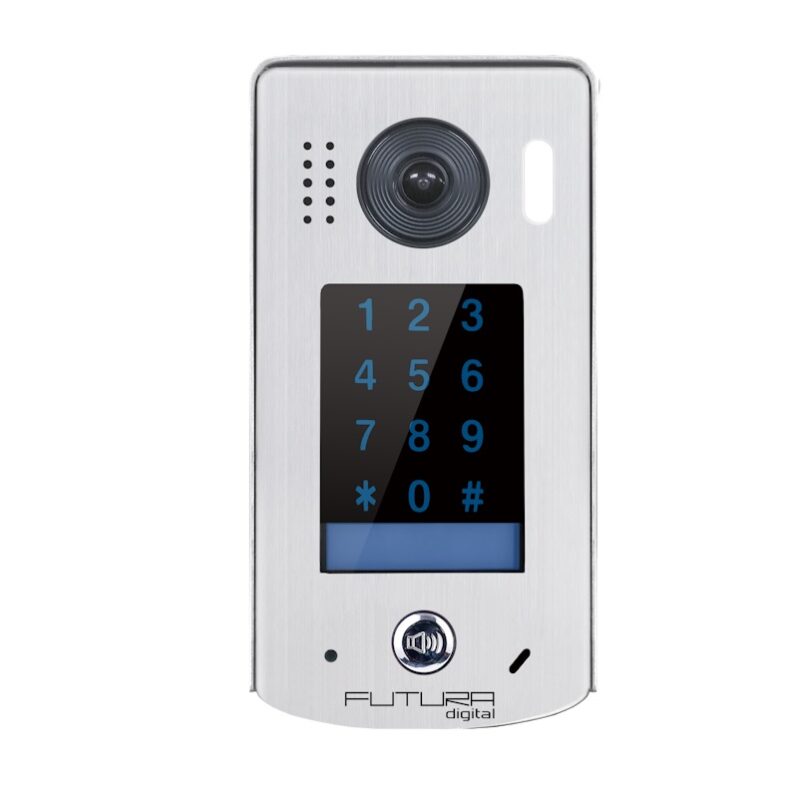 Futura Digital FDH-611/KP kaputábla, érintőgombos kódzárral - 2 vezetékes IP kültéri kaputelefon