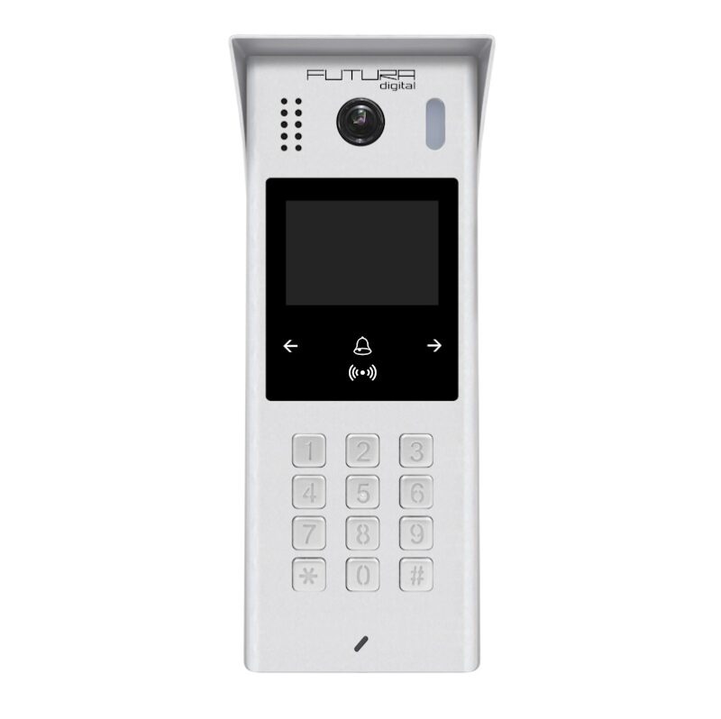 FUTURA digital VDT-851 32 lakásos társasházi kaputábla kártyaolvasóval