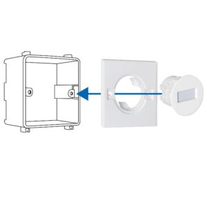 Optex AP-20NB Optex mozgásérzékelő - süllyesztve szerelhető, vezetékes függöny kisméretű érzékelő