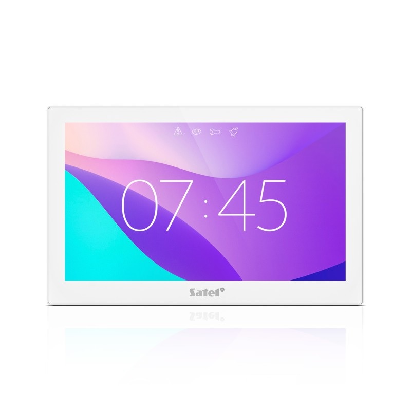 satel-int-tsh210-w-kezelo SATEL INT-TSH210-W 10" érintőképernyős kezelő; fehér