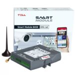 TELL Smart Module BASE DIN rail - 4G.IN6.R2, 6 be, 2 relé kimenet - önálló riasztóközpont készlet