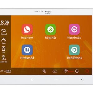 Futura Digital FDH-481 IP lakáskészülék, 10" beltéri monitor - IP 2 vezetékes