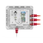 AJAX GLANDBOX-BLACK-WHITE/BLACK kötődoboz