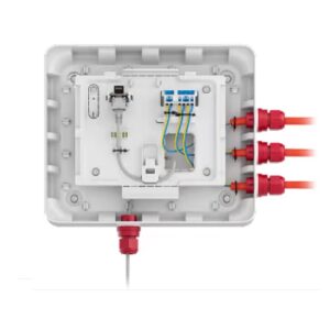 AJAX GLANDBOX-BLACK-WHITE/BLACK kötődoboz