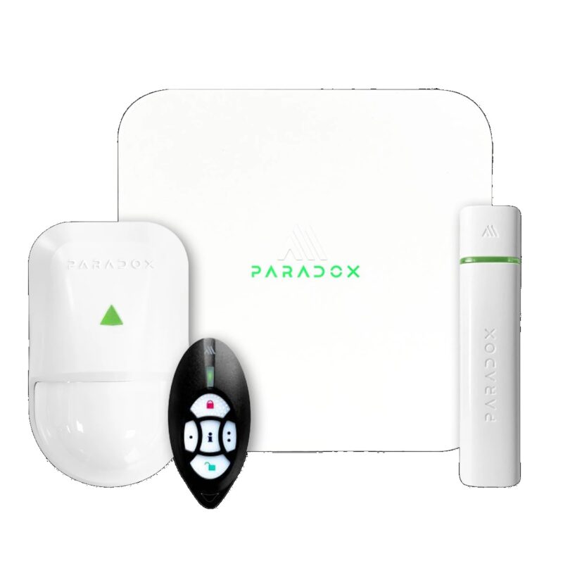 paradox-m-rendszer-szett-01 Paradox M rendszer szett (01) - 100 zónás, rádiós központ szett