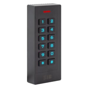 SIB K35EM-W vízálló kódzár kártyaolvasóval 125kHz, 12V -24Vdc