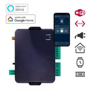 TELL OPEN.IOTING POWER+ WIFI kapunyitó (antennával), 12V/24V, 3be, 2 ki