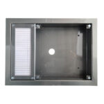 CODEfon EV-111S kicsi, süllyesztett esővédő, EV_111S, EVKT-S vízszintes névtábla