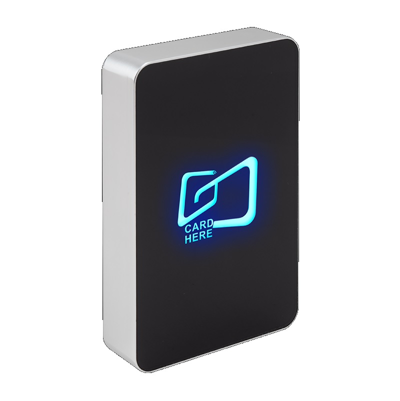 mq-860-kartyaolvaso MQ-860 vízálló, önálló működésű kártyaolvasó, PC-s programozás, MIFARE és LAN