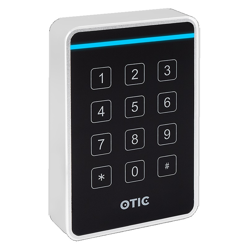 otic_210-k-m Otic 210-K-M kültéri számkódos kártyaolvasó, MIFARE 13,56 MHz