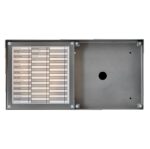 CODEfon EV-113HF vízszintes nagy névtábla, EV_113HF felületre szerelt fekvő esővédő