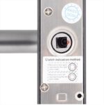 929PG-62-F(TUYA) Intelligens AIRBNB zár applikációval - fekete - ujjnyomat/RFID/PIN azonosítás  13,56 MHz