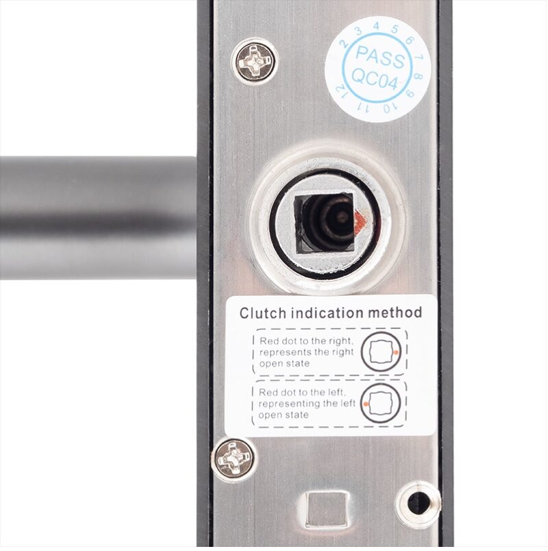 929PG-62-F(TUYA) Intelligens AIRBNB zár applikációval - fekete - ujjnyomat/RFID/PIN azonosítás  13,56 MHz