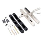 929SS-62-F(TUYA) Intelligens AIRBNB zár applikációval - INOX - ujjnyomat/RFID/PIN azonosítás  13,56 MHz