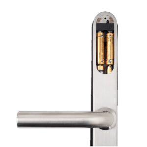 929SS-62-F(TUYA) Intelligens AIRBNB zár applikációval - INOX - ujjnyomat/RFID/PIN azonosítás  13,56 MHz