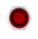 FL1M-08FW-3-rd Indikátor -12V DC - 8 mm furat, 20 cm vezeték, piros vagy zöld szín