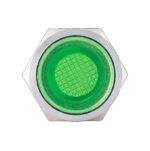 FL1M-08FW-3-rd Indikátor -12V DC - 8 mm furat, 20 cm vezeték, piros vagy zöld szín