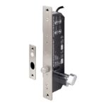 YLI YB-1610MD(LED) motoros csapzár, süllyesztett szerelésű, feszültségre nyitó és visszajelzéssel, 12/24V